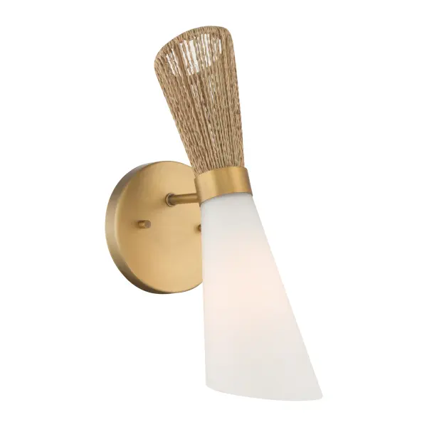Vantrel 13.75" High 1-Light Wall Sconce in Legacy Brass - Image 8