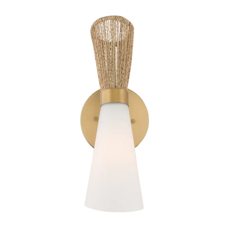 Vantrel 13.75" High 1-Light Wall Sconce in Legacy Brass - Image 9