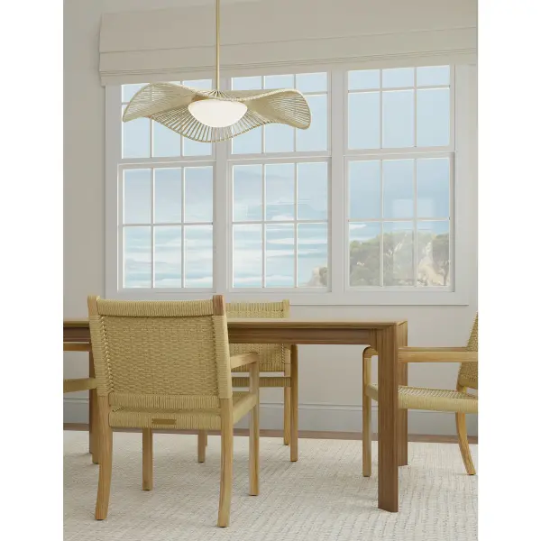Longfield 36" 2-Light Pendant in Legacy Brass - Image 7