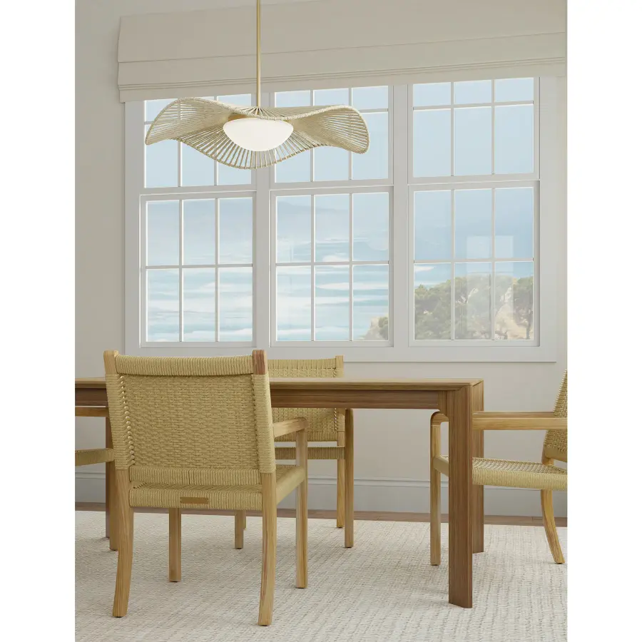 Longfield 36" 2-Light Pendant in Legacy Brass - Image 7