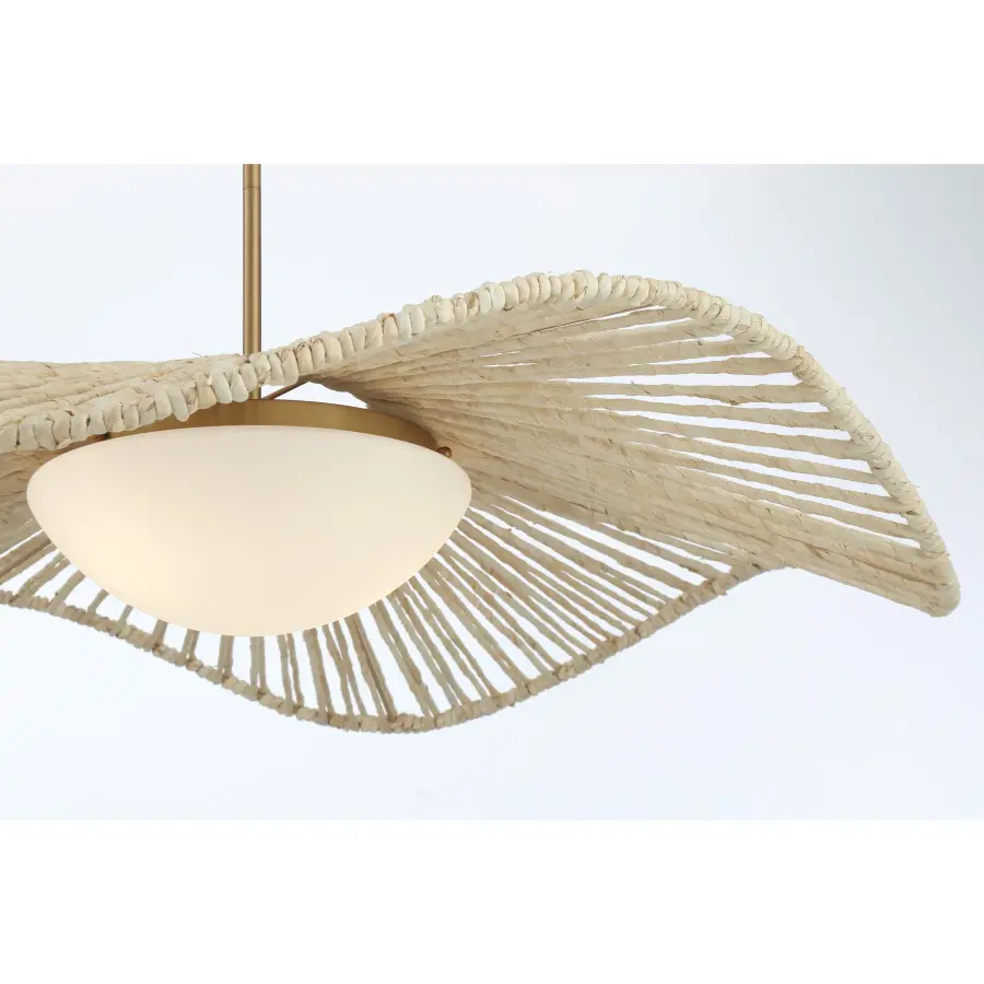 Longfield 36" 2-Light Pendant in Legacy Brass - Image 8