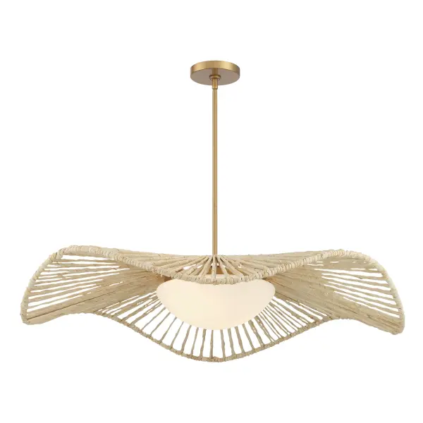 Longfield 36" 2-Light Pendant in Legacy Brass - Image 9
