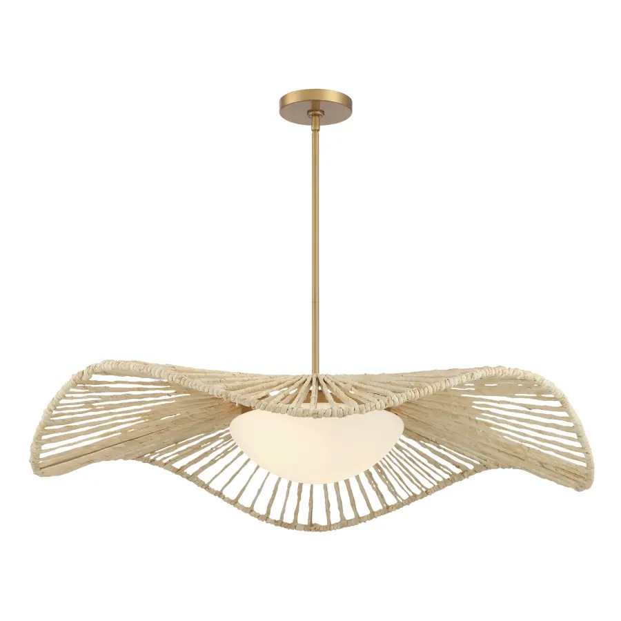 Longfield 36" 2-Light Pendant in Legacy Brass - Image 9