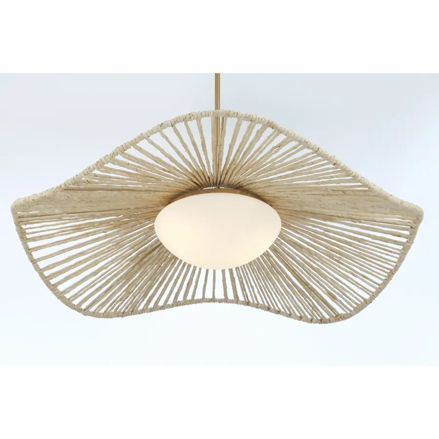 Longfield 36" 2-Light Pendant in Legacy Brass - Image 10