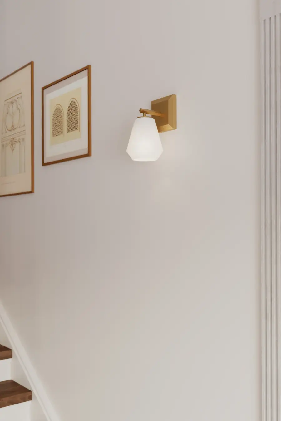 Siena 9.5" High 1-Light Bath Sconce in Legacy Brass - Image 2