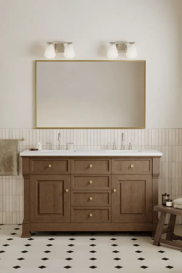 Siena 14.25" 2-Light Vanity in Brushed Nickel - Image 3