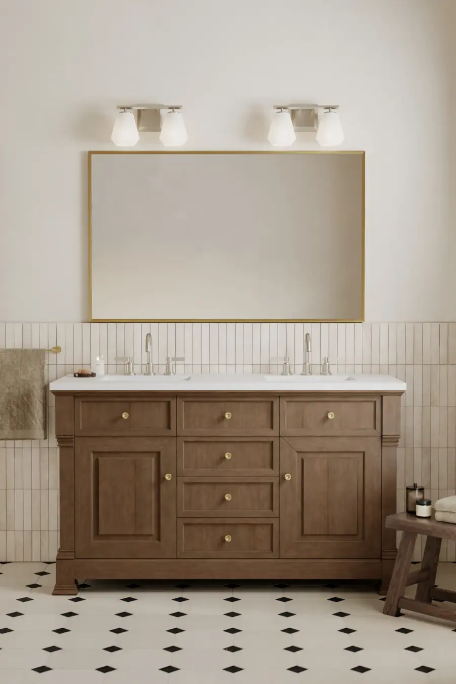 Siena 14.25" 2-Light Vanity in Brushed Nickel - Image 3