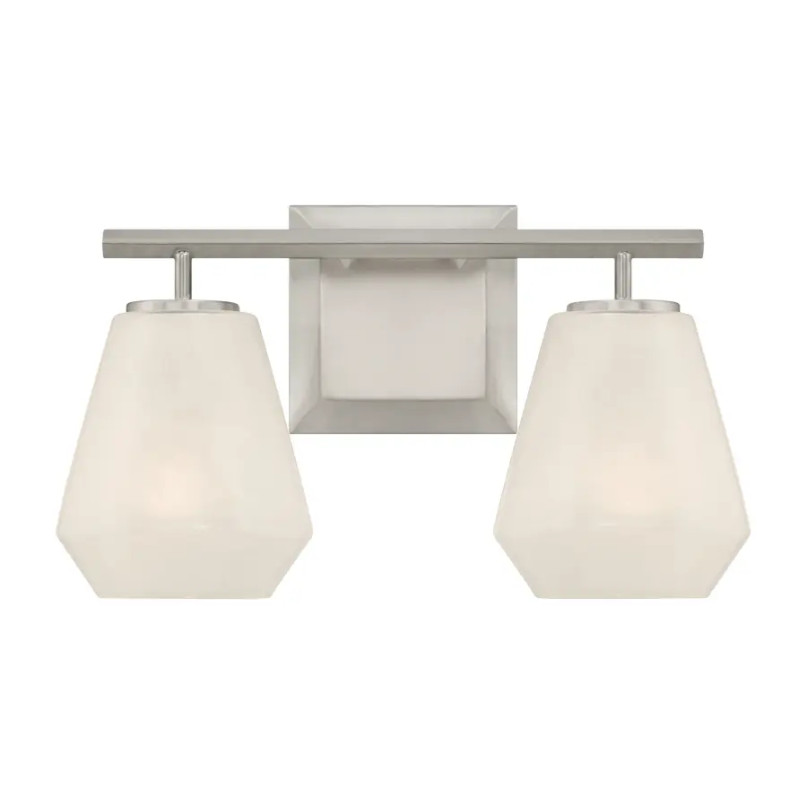 Siena 14.25" 2-Light Vanity in Brushed Nickel - Image 9