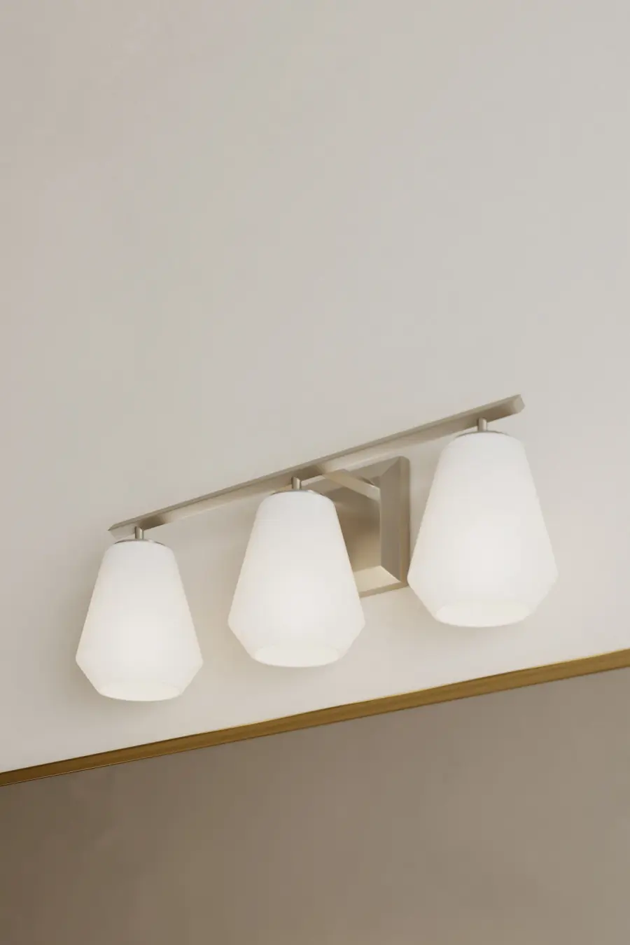 Siena 22.75" 3-Light Vanity in Brushed Nickel - Image 2