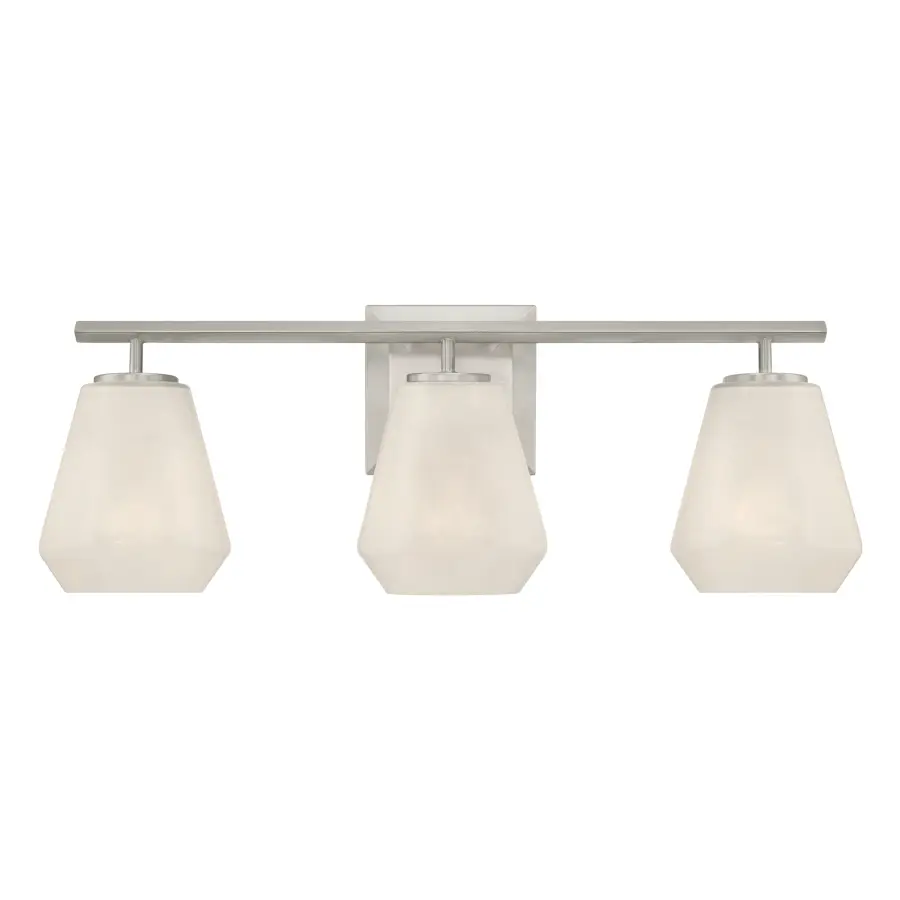 Siena 22.75" 3-Light Vanity in Brushed Nickel - Image 9