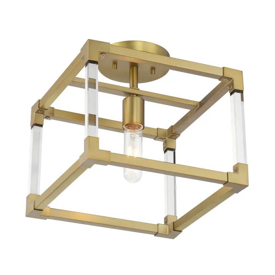 Oro District Semi Flush Mount Ceiling Light - Image 2