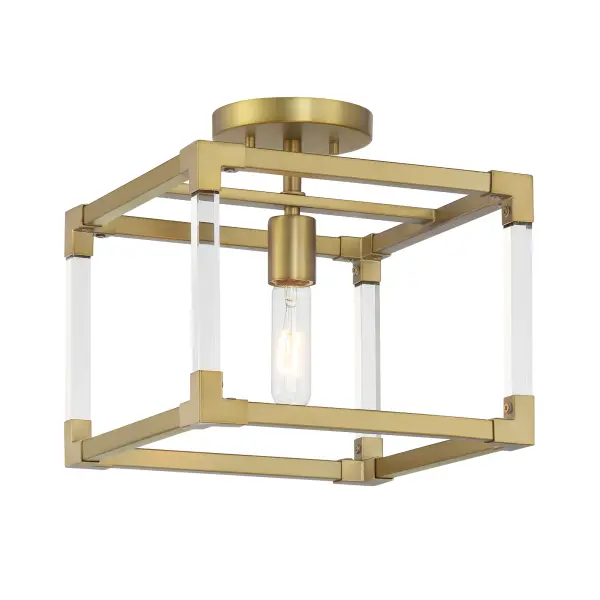 Oro District Semi Flush Mount Ceiling Light - Image 3