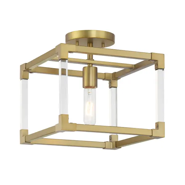 Oro District Semi Flush Mount Ceiling Light - Image 4