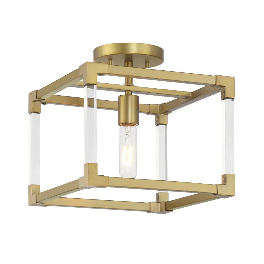 Oro District Semi Flush Mount Ceiling Light - Image 4