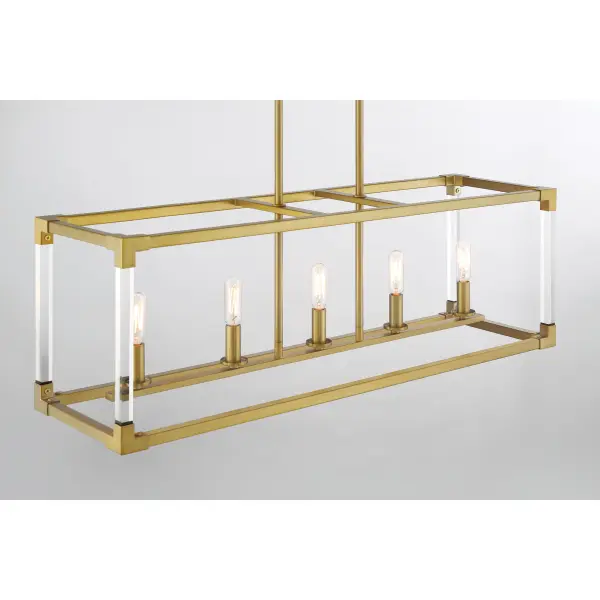 Oro District 5-Light Island Chandelier - Image 3