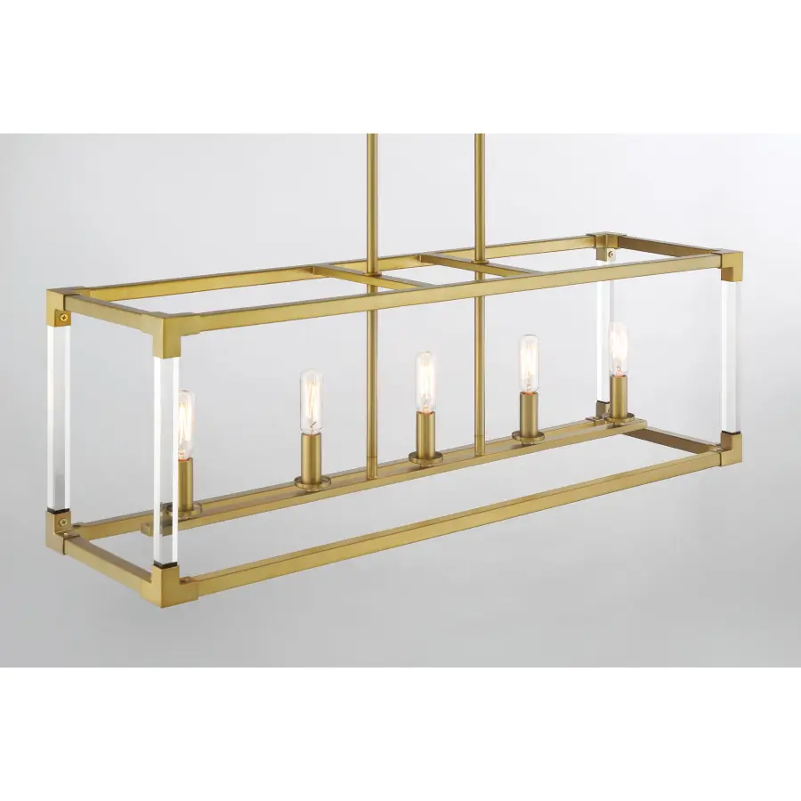 Oro District 5-Light Island Chandelier - Image 3