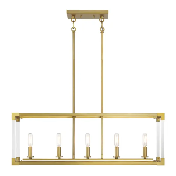 Oro District 5-Light Island Chandelier - Image 6