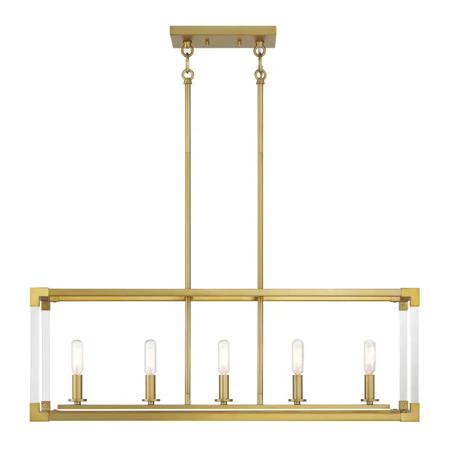 Oro District 5-Light Island Chandelier - Image 6