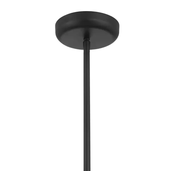 Cordel 8" LED Mini Pendant in Dark Matte Black - Image 5