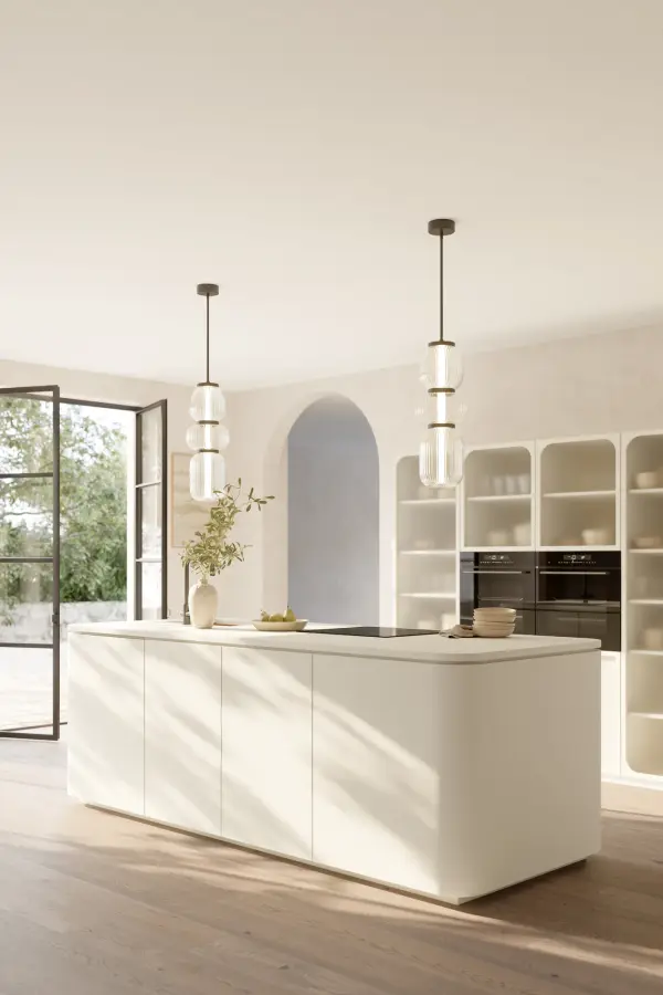 Cordel 9.5" LED Mini Pendant in Legacy Brass - Image 3