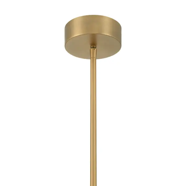 Cordel 9.5" LED Mini Pendant in Legacy Brass - Image 5