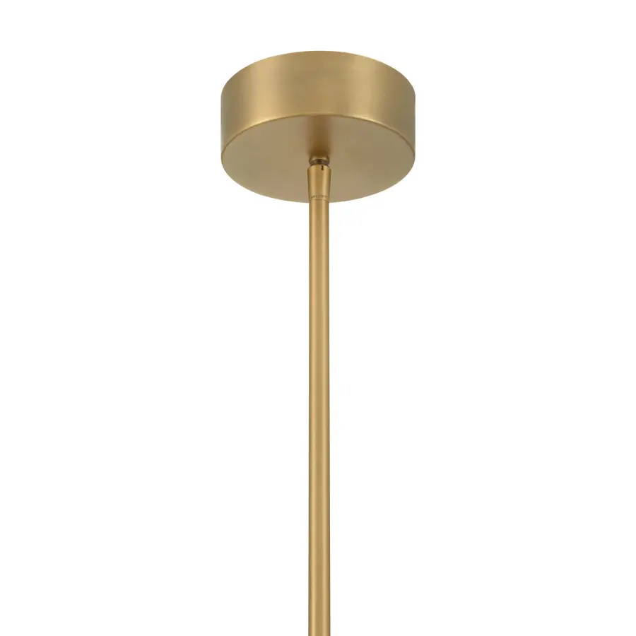 Cordel 9.5" LED Mini Pendant in Legacy Brass - Image 5