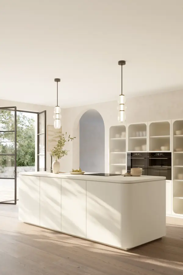 Cordel 6.5" LED Mini Pendant in Dark Matte Black - Image 3