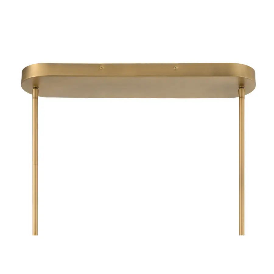 Cordel 50.25" LED Linear Chandelier in Legacy Brass - Image 3