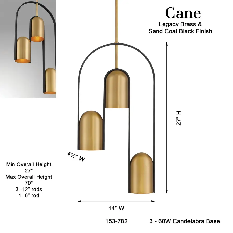 Sleek Linear Pendant with Warm Brass Finish and Modern Industrial Appeal - Image 3