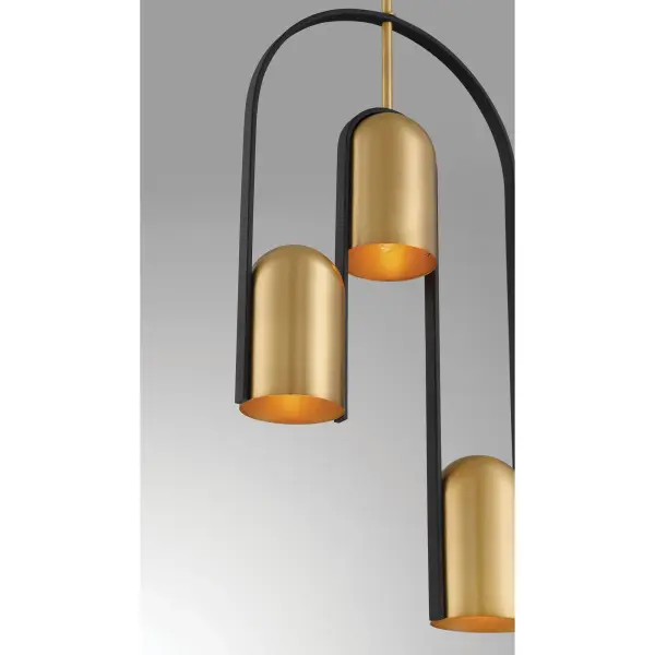 Sleek Linear Pendant with Warm Brass Finish and Modern Industrial Appeal - Image 5