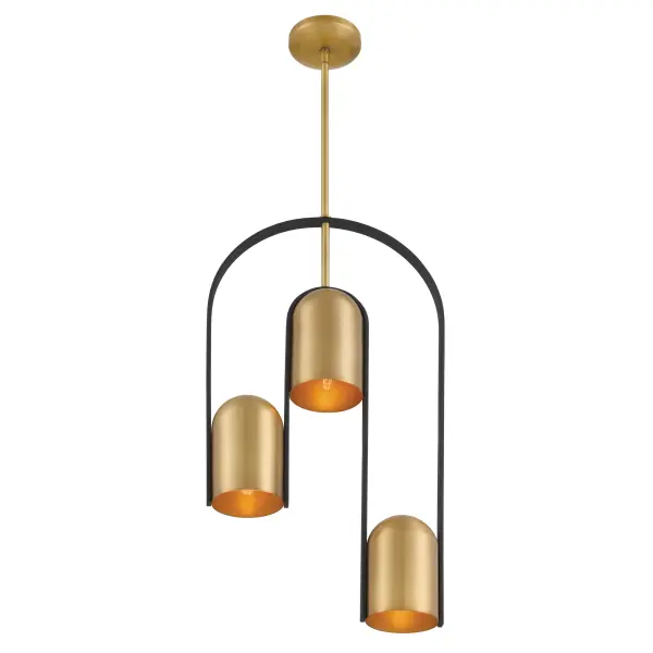 Sleek Linear Pendant with Warm Brass Finish and Modern Industrial Appeal - Image 7