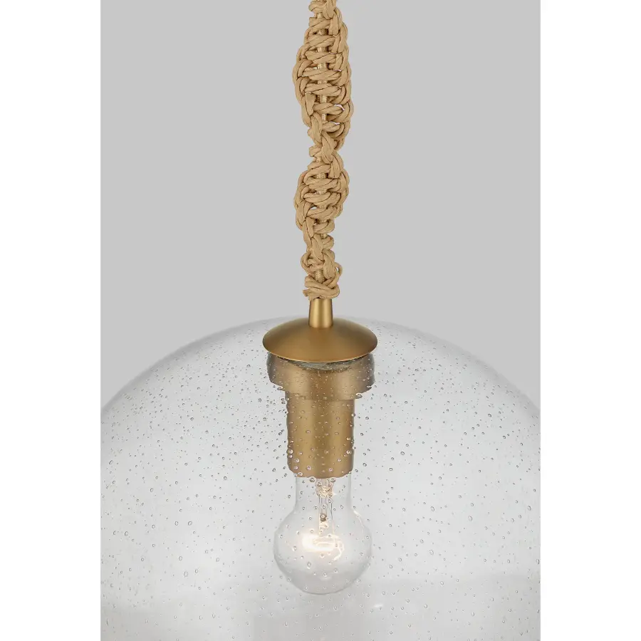 Elyric 12.75" 1-Light Pendant in Legacy Brass - Image 5