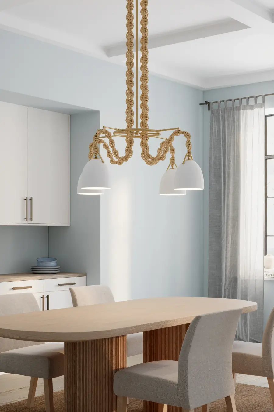 Cordón 40" 4-Light Linear Pendant - Image 2
