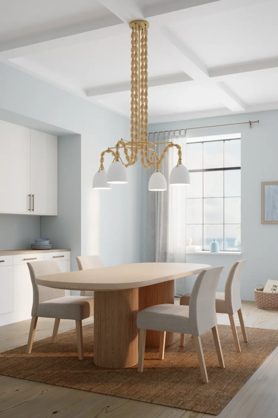 Cordón 40" 4-Light Linear Pendant - Image 3