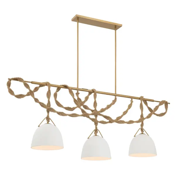 In Legacy Brass by Minka-Lavery from the Cordón collection