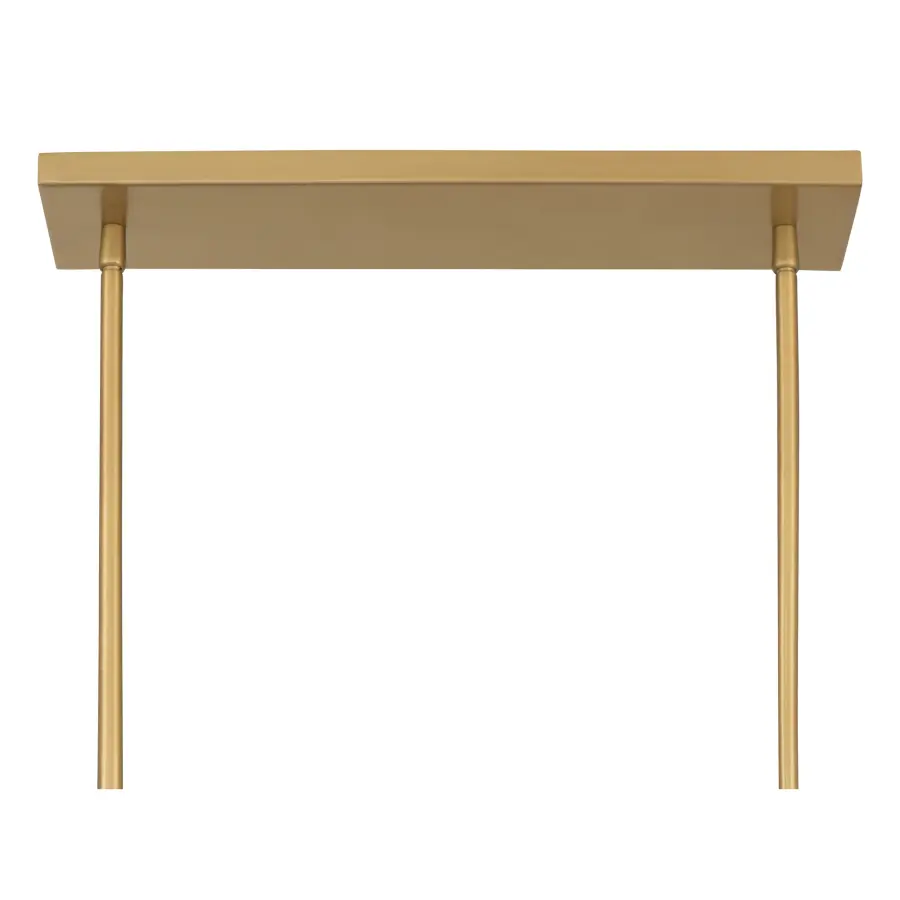 Cordón 63.25" 3-Light Linear Chandelier in Legacy Brass - Image 5