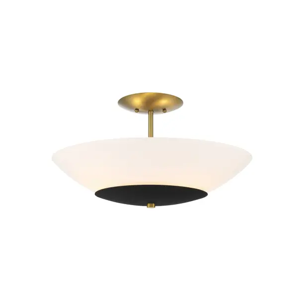 Bax 3-Light Semi-Flush Mount Ceiling Light - Image 3