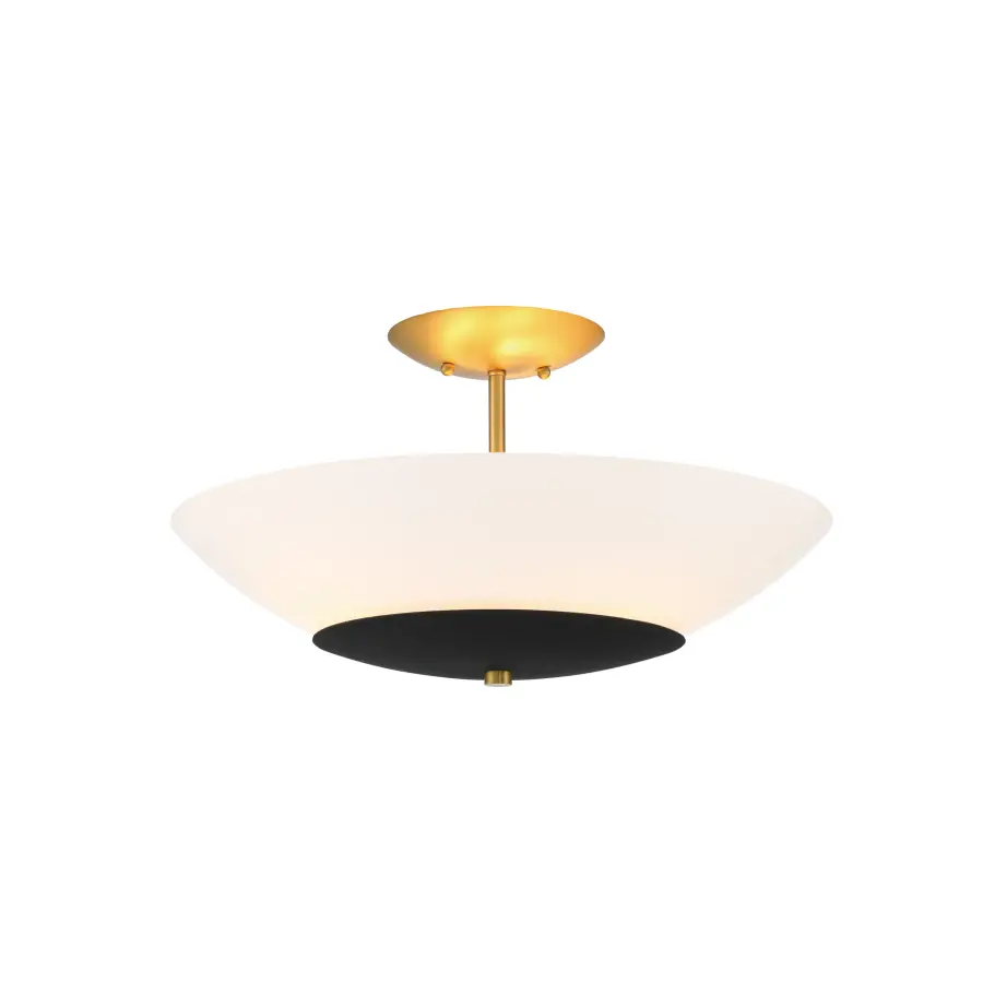 Bax 3-Light Semi-Flush Mount Ceiling Light - Image 5