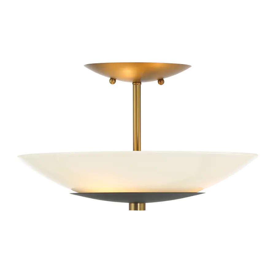 Bax 14" Semi Flush Mount - 3 Light - Image 4