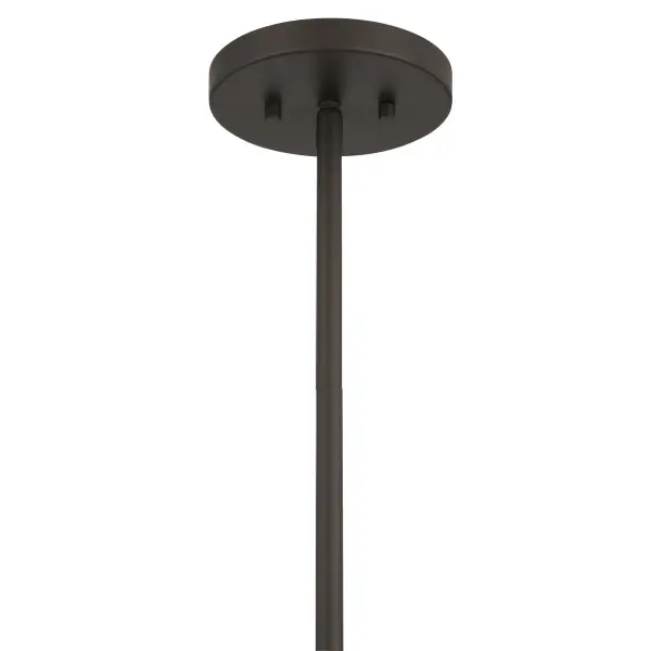 Aeris 36" 8-Light Pendant in Dark Bronze with Natural Paper Rope - Image 5