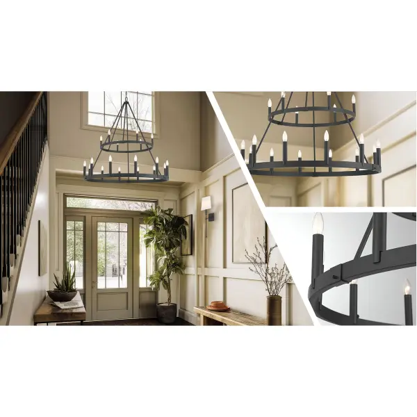 Dutton 18-Light Chandelier - Image 4