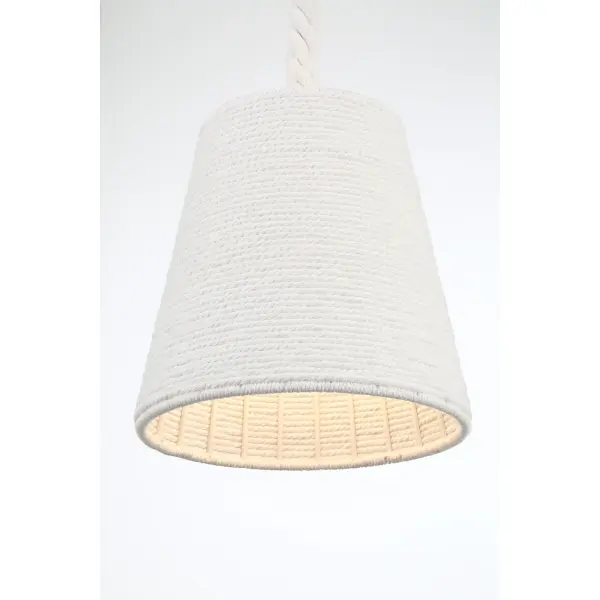 Lodelle 1 Light Wall Sconce in Matte White - Image 3