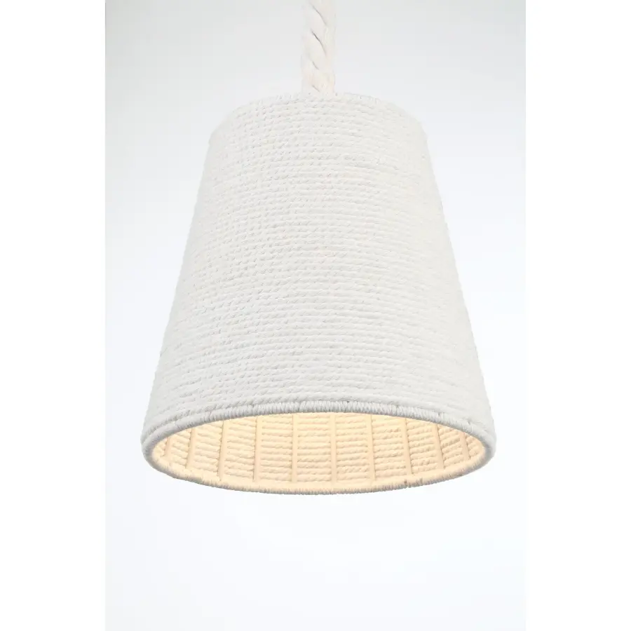 Lodelle 1 Light Wall Sconce in Matte White - Image 3