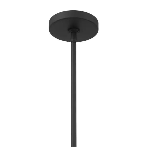 Lorenth 18" 1-Light Pendant in Dark Matte Black - Image 3