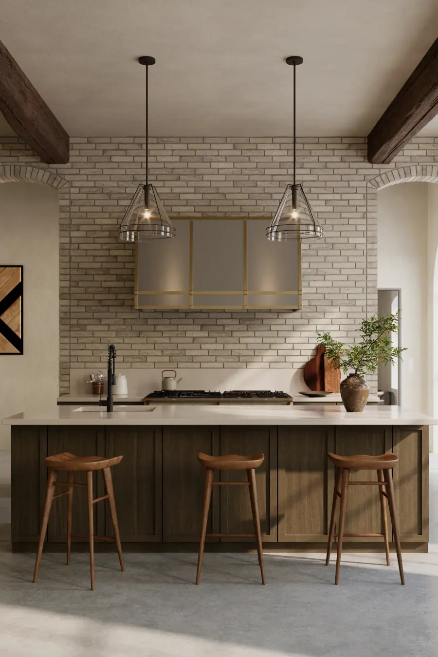 Lorenth 18" 1-Light Pendant in Dark Matte Black - Image 4