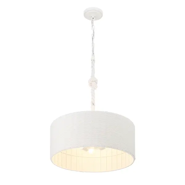 Lodelle 3-Light Pendant in Sand White - Image 5