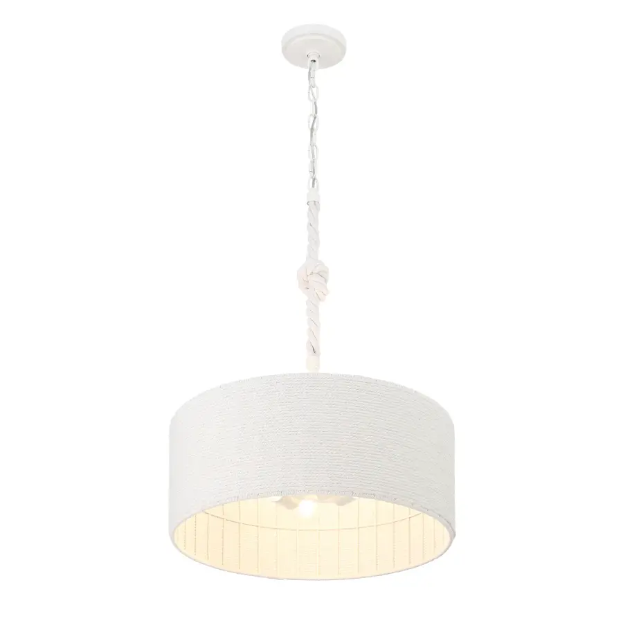 Lodelle 3-Light Pendant in Sand White - Image 5