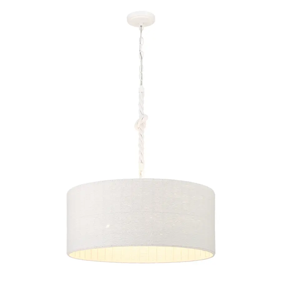 Lodelle 4-Light Pendant in Matte White - Image 4