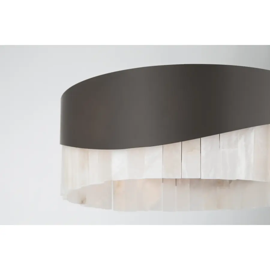 Sway 16" 3-Light Flush Mount in Dark Bronze - Image 6