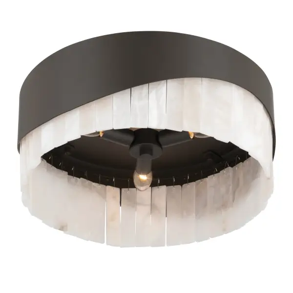 Sway 16" 3-Light Flush Mount in Dark Bronze - Image 7